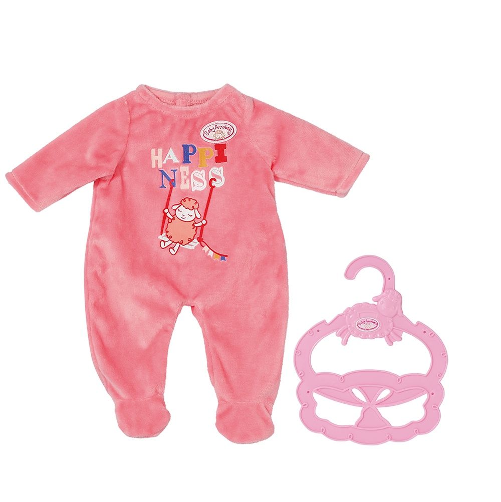 Pyjama rose pour poupée (36 cm)