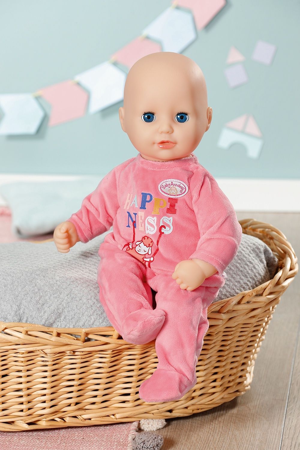 Pyjama rose pour poupée (36 cm)