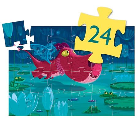 C.T. - Puzzle Silhouette / Edmond Le Dragon (24 mcx)