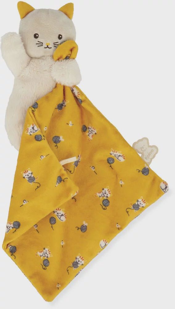 Doudou Chat / Jaune