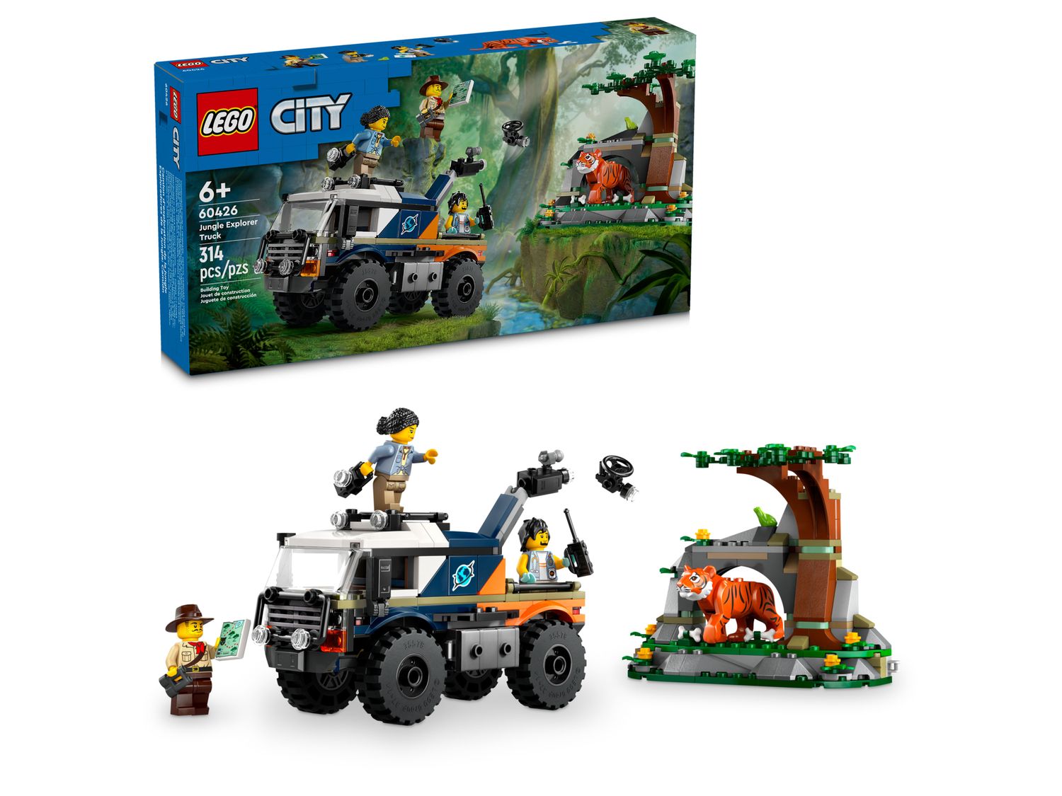 60426 / Le camion tout-terrain de l’explorateur de la jungle