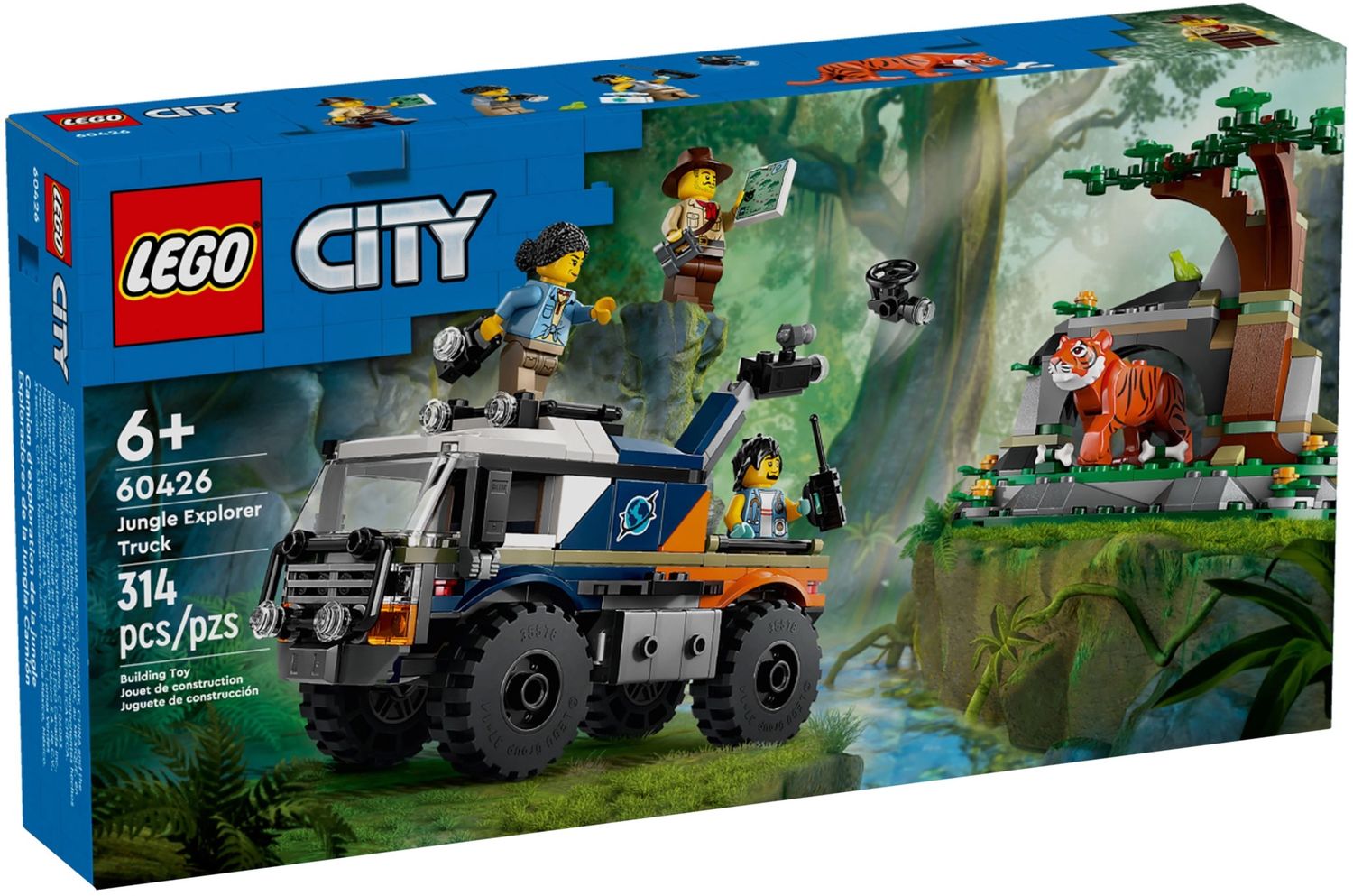 60426 / Le camion tout-terrain de l’explorateur de la jungle