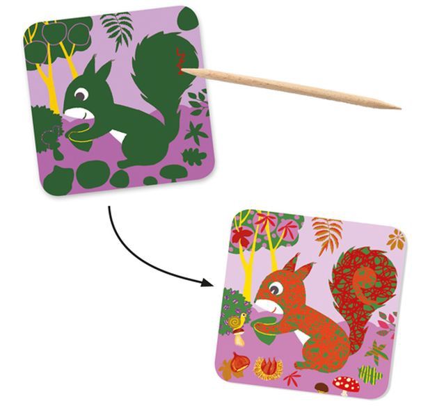 Cartes à Gratter / Petites Bêtes