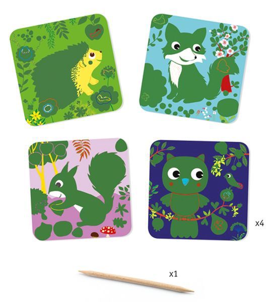 Cartes à Gratter / Petites Bêtes