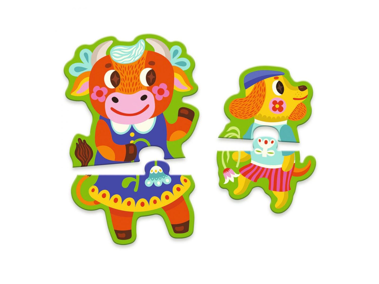 C.T. - DUO-TRIO / Grands et petits à la ferme