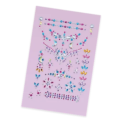 Gemmes autocollants pour le corps