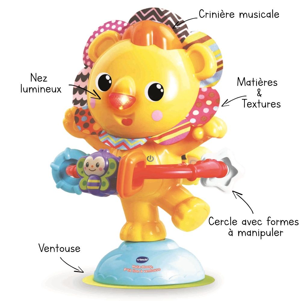 P&#39;tit lion à ventouse