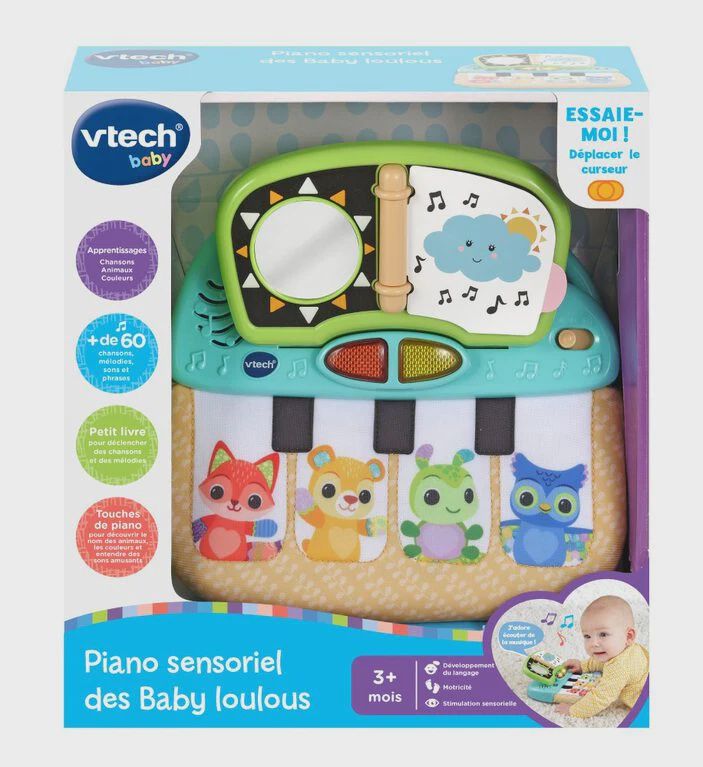 Piano sensoriel des Baby loulous