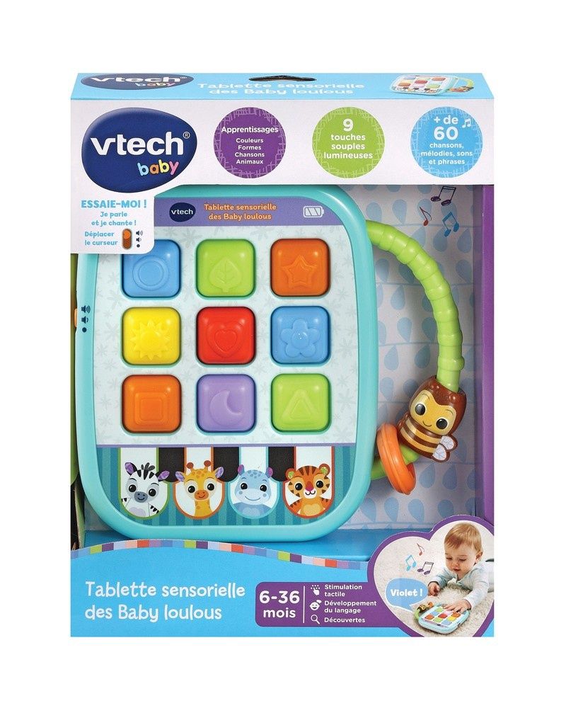 Tablette sensorielle des Baby loulous