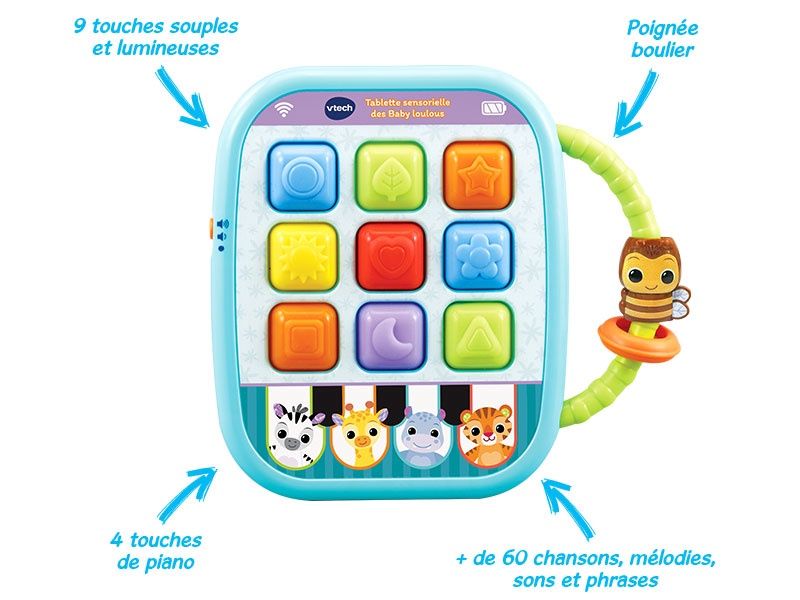 Tablette sensorielle des Baby loulous