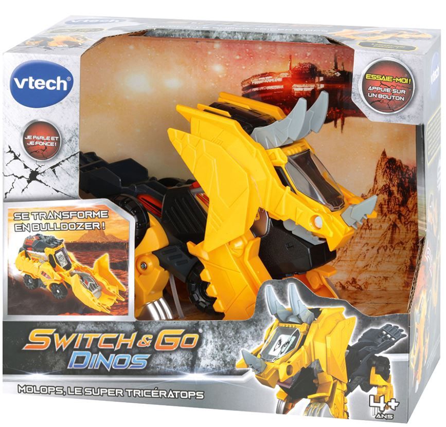 Switch &amp; Go Dinos / Molops le super Tricératops