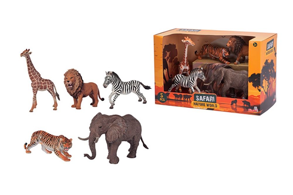 Ensemble d&#39;animaux safari
