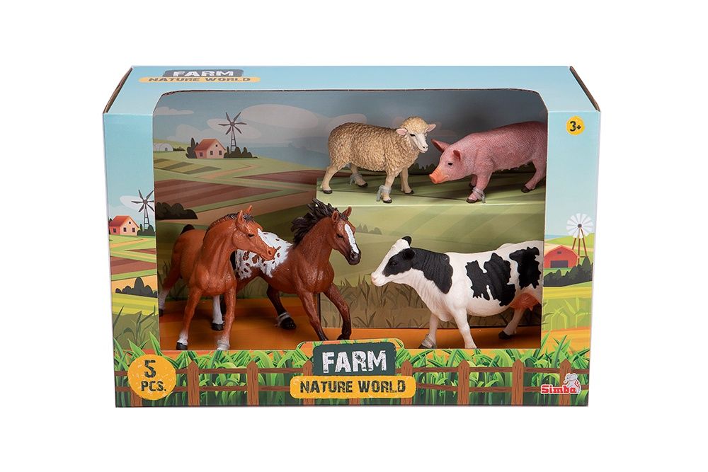 Ensemble d&#39;animaux de la ferme