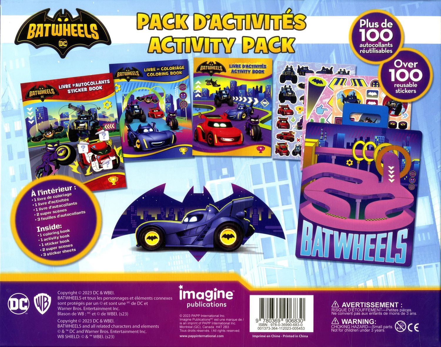Ensemble d&#39;activités - Batwheels