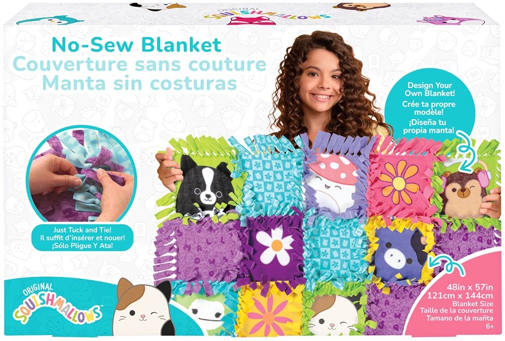 Squishmallows - Création couvertures sans couture