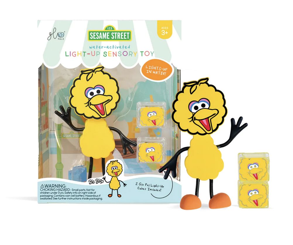 Glo Pals / Cubes Lumineux et Personnage Big Bird