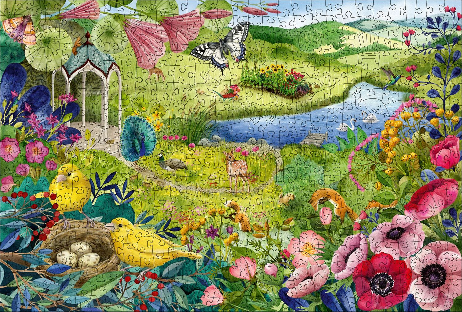 C.T. en bois - Jardin (500 mcx)
