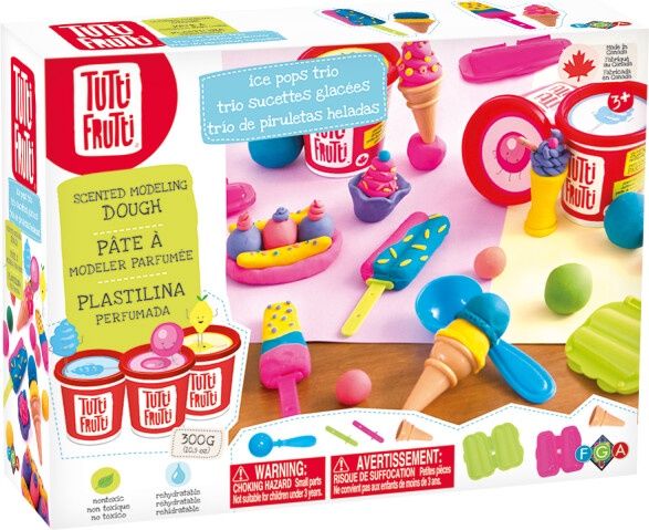 Pâte à modeler / Trio de Sucettes Glacées