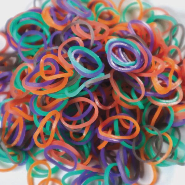 Rainbow Loom / Élastique Bands - Chameleon