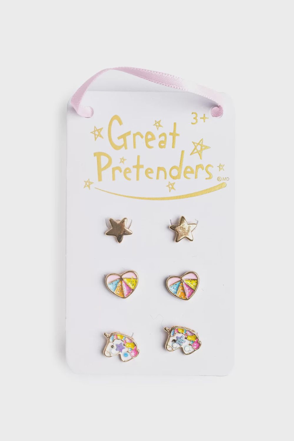 Boucles d&#39;oreilles (3) / Étoiles, Coeur, Licorne