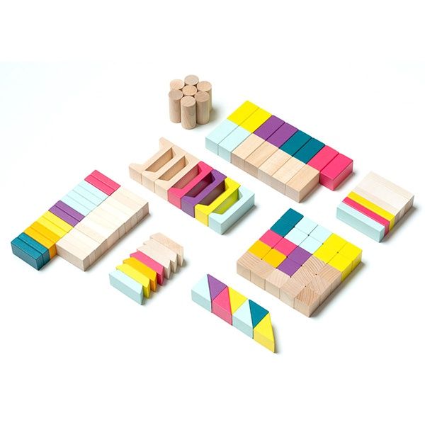 Blocs de construction de Bois - Cubika 1
