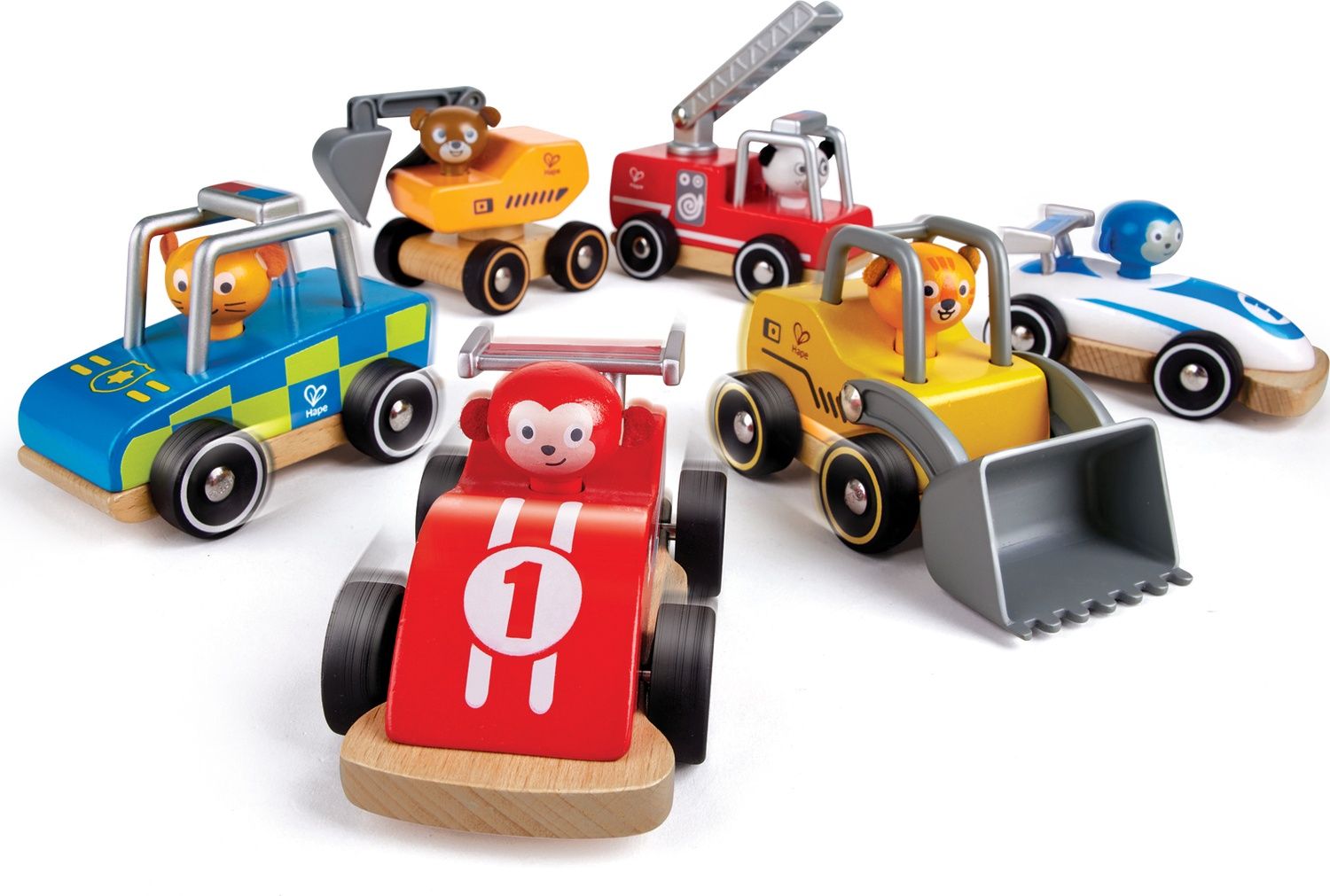 Véhicules en bois Wild Racers