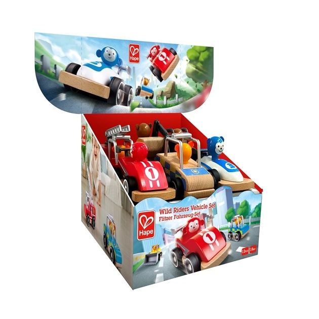 Véhicules en bois Wild Racers