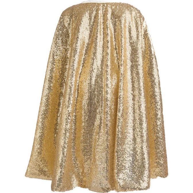 Cape à  paillettes d&#39;or