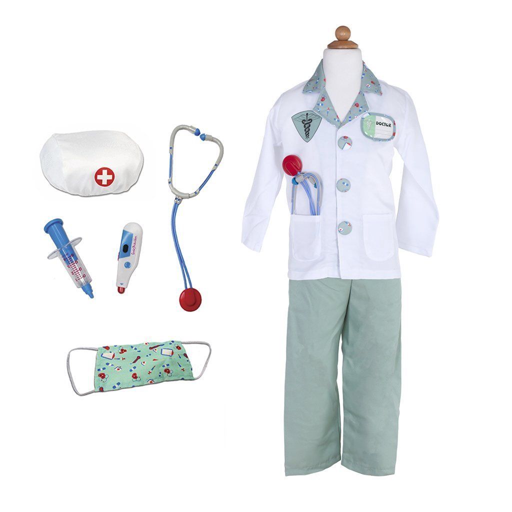 Costume Docteur et  8 accessoires (5-6)
