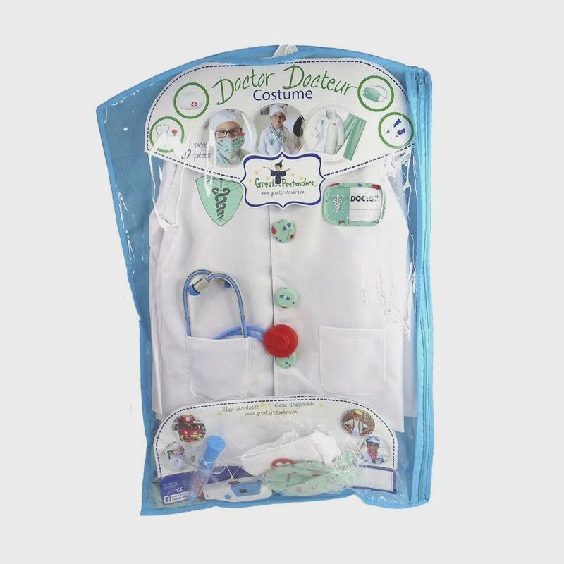 Costume Docteur et  8 accessoires (5-6)
