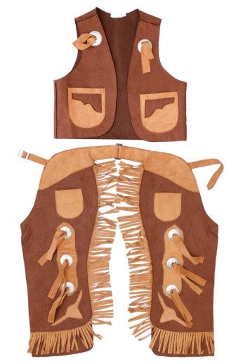 Cowboy Veste et Chaps (7-8)