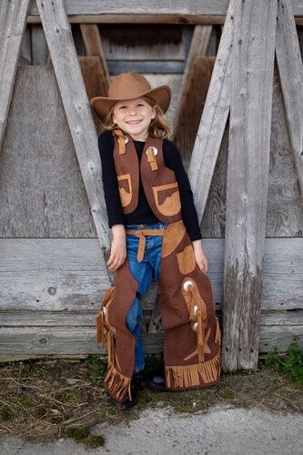 Cowboy Veste et Chaps (7-8)
