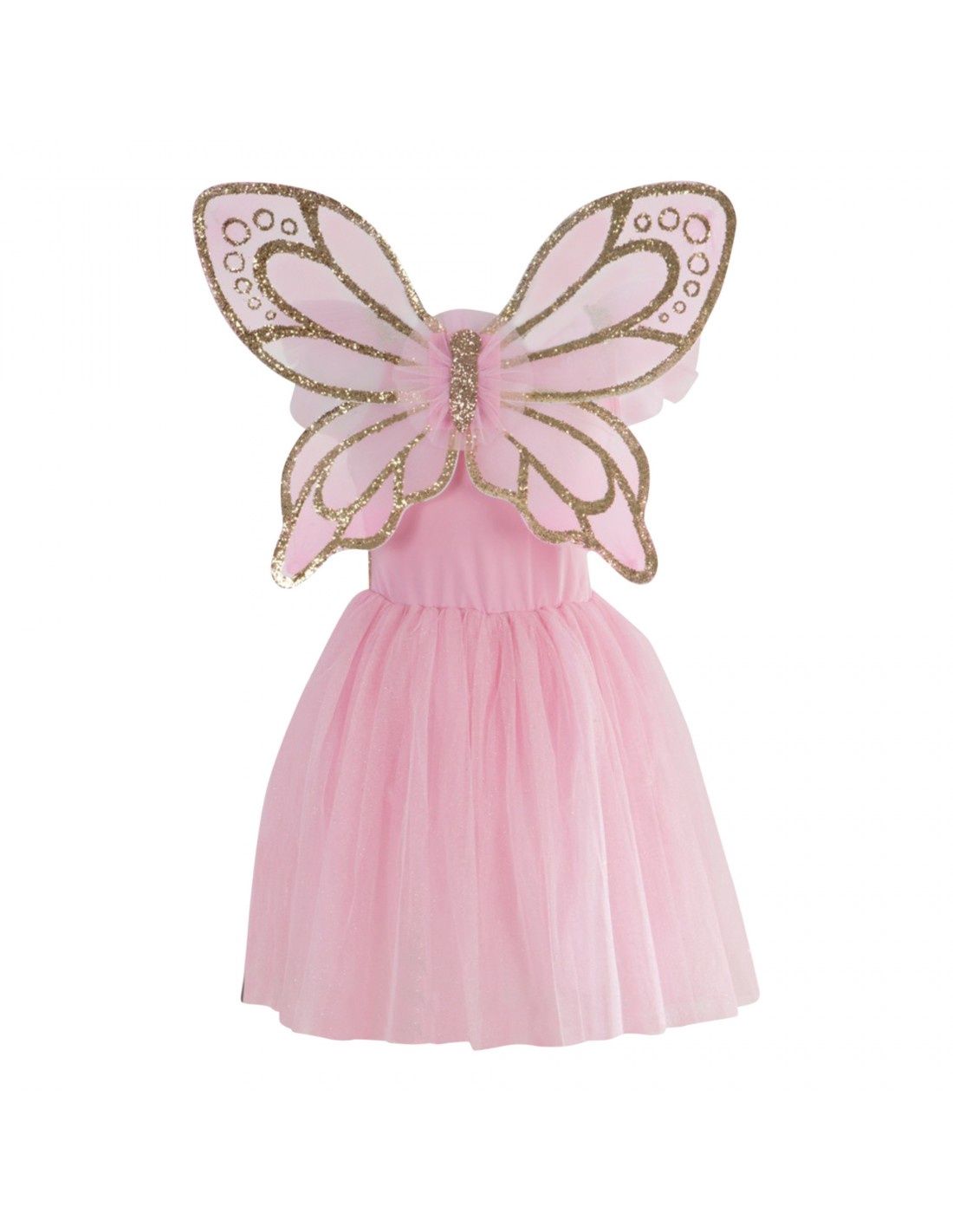 Robe Papillon doré (5-7)
