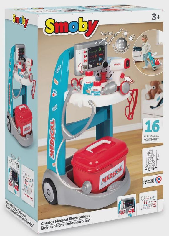 Chariot Médical Électronique (16 accessoires)