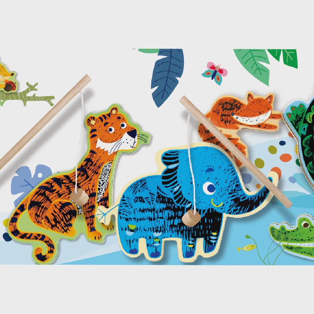 Scratch &#39;N&#39; Catch - Jungle Animals