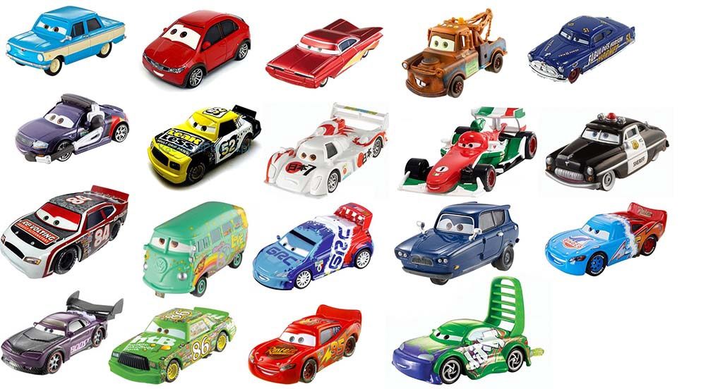 Cars/Bagnoles - Voiture en métal (Modèles assortis)
