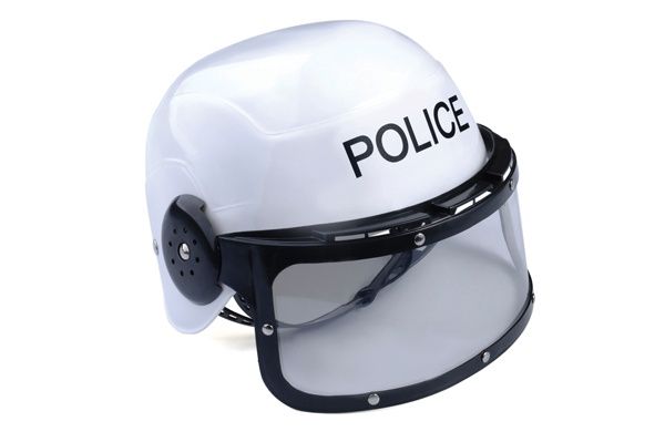 Casque de police