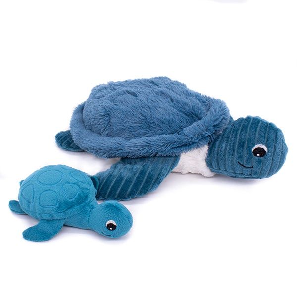 Maman-bébe / Sauvenou la tortue - Bleu