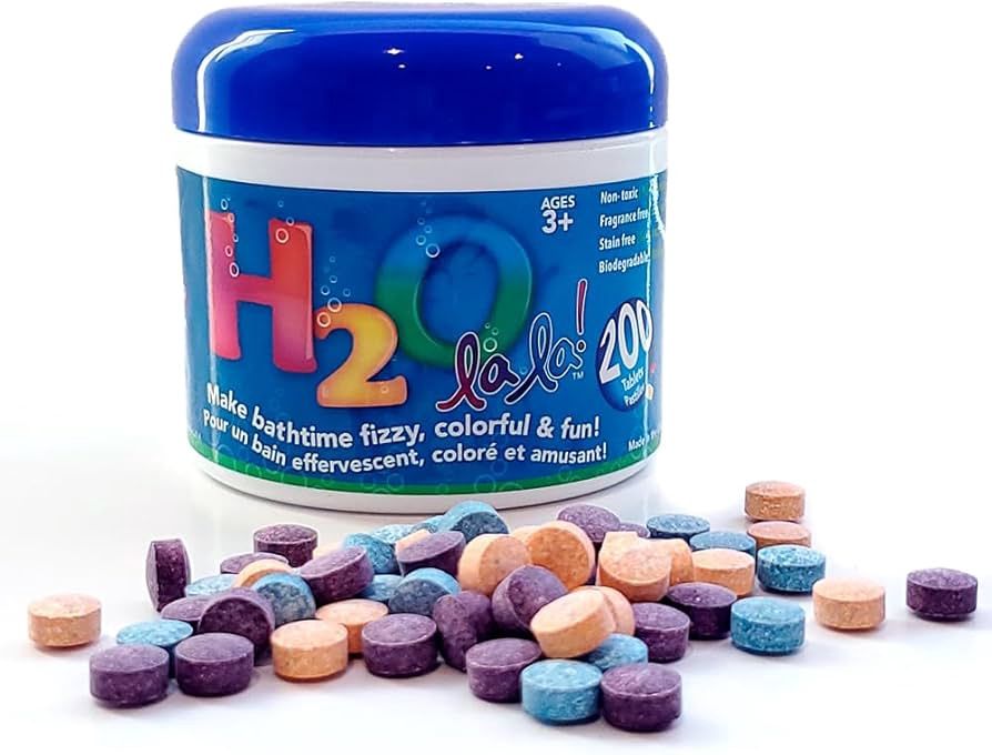 Pastilles de bain colorées (200)