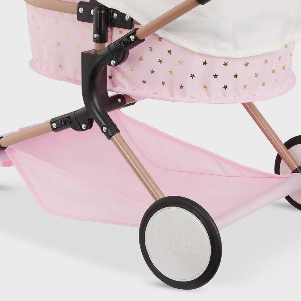 Poussette double pour poupées