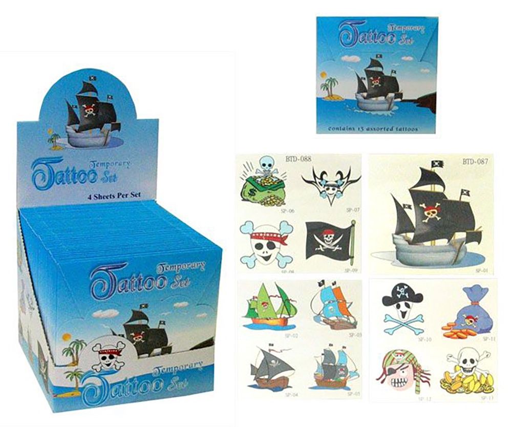 Tatouage / Pirates (4 fls)