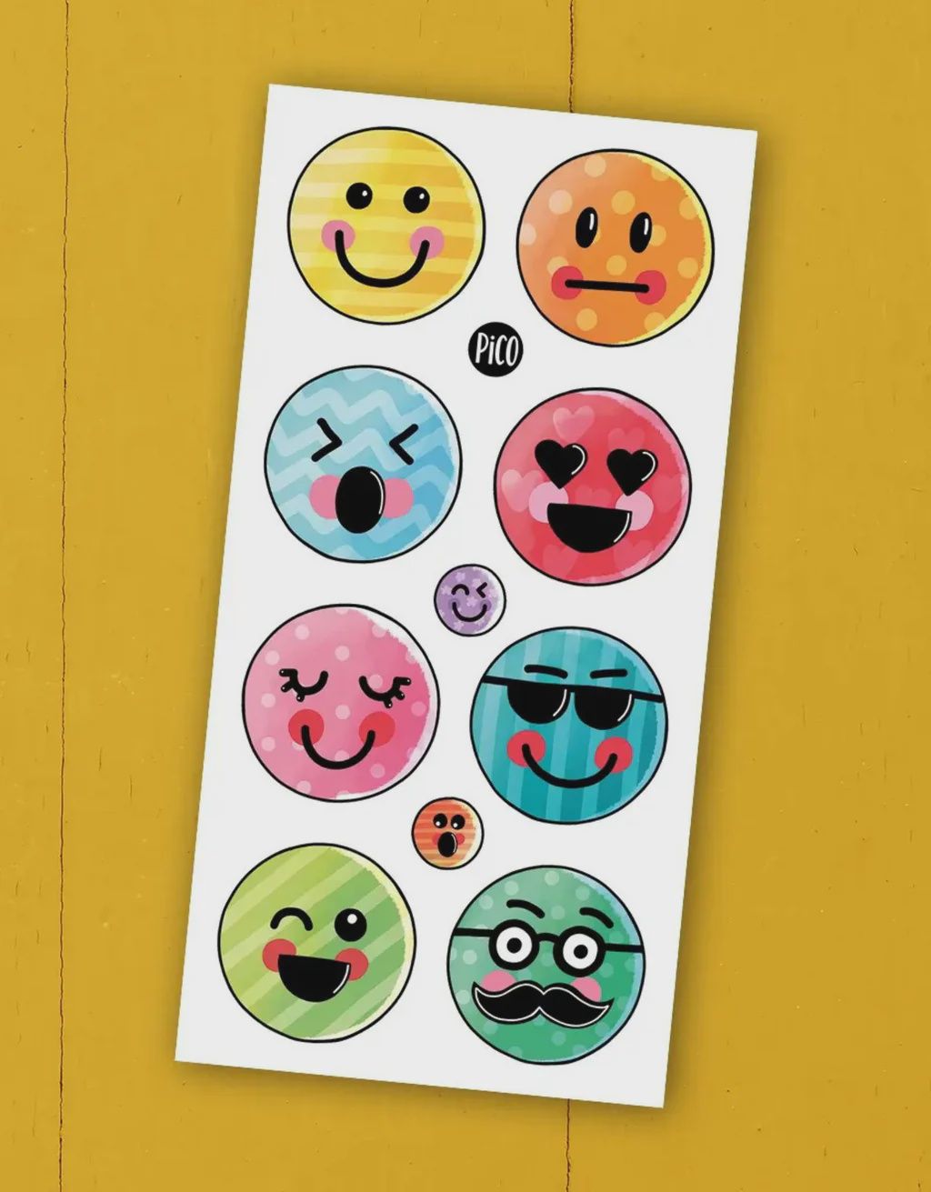 Tatouage temporaire - Émojis