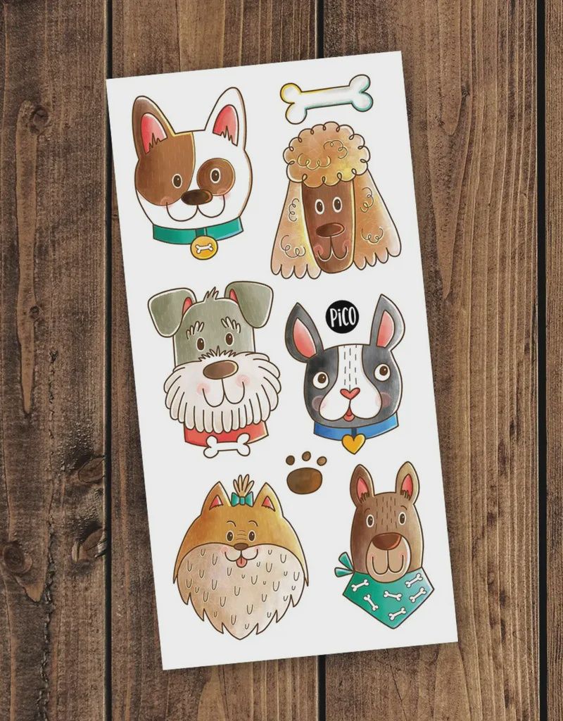 Tatouage Temporaire - Escouade canine