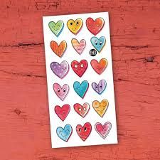 Tatouage temporaire - Petits coeurs