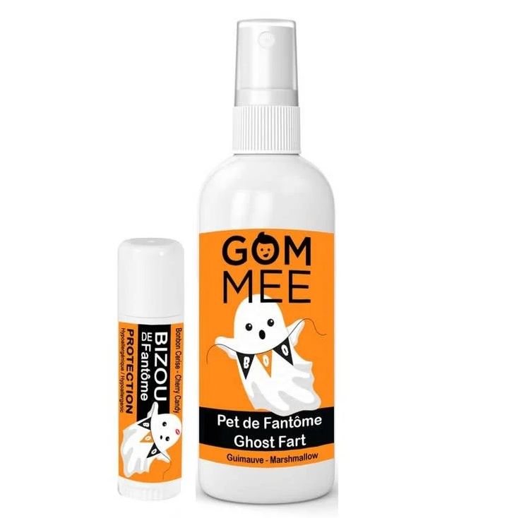 Gom-Mee - Duo pet de fantôme / Baume à lèvres