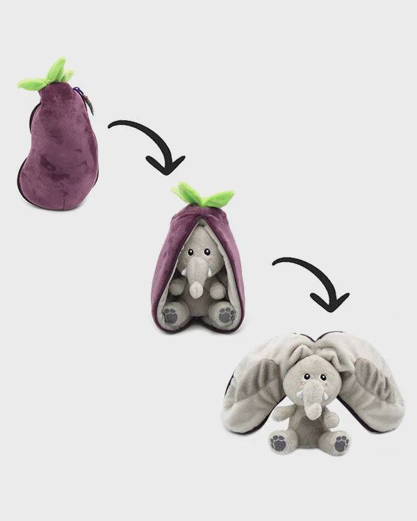Flipetz / Velvet l&#39;aubergine-elephant
