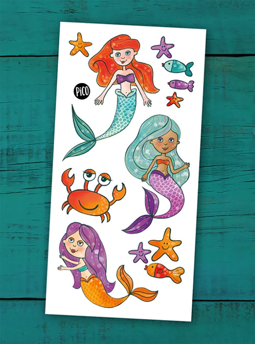 Tatouage Temporaire - Les sirènes / Mermaids