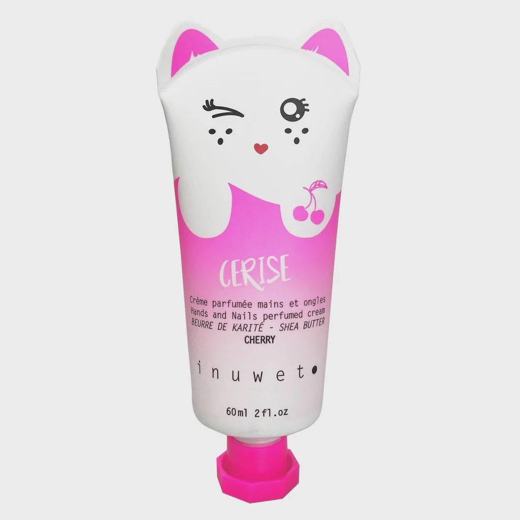 Crème à mains chat / Cerise