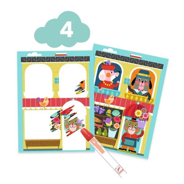 Coffret d&#39;activités / Le chat et ses amis