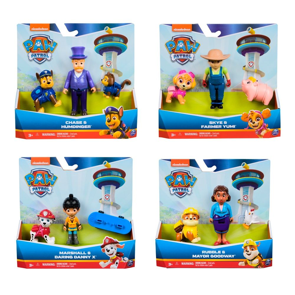 Pat Patrouille / Rescue - Ensemble Figurines